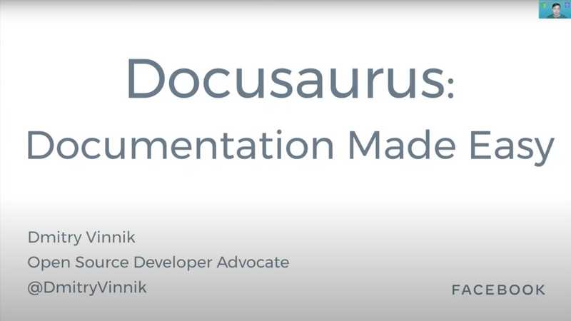 Documentation Made Easy with Docusaurus